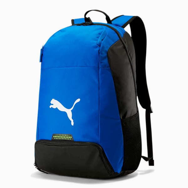 Soccer Backpack, Electric Blue Lemonade-Black, extralarge