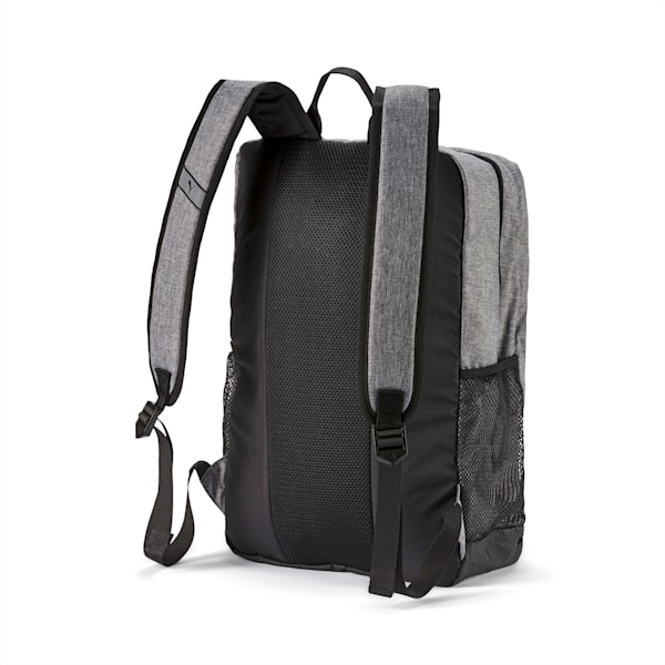 Square Backpack, Medium Gray Heather, extralarge