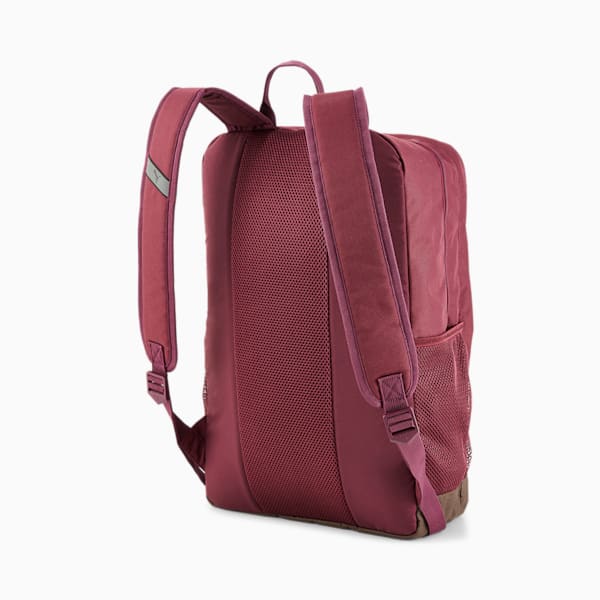 Square Backpack, Grape Wine