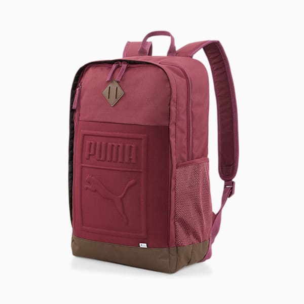 Square Backpack, Grape Wine, extralarge