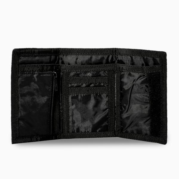 Phase Woven Wallet, Puma Black, extralarge-IND