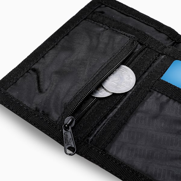 Phase Woven Wallet, Puma Black, extralarge-IND