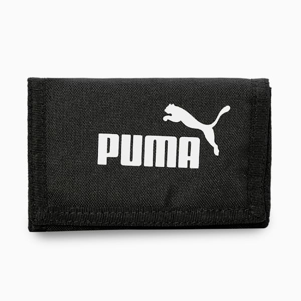 Phase Woven Wallet, Puma Black, extralarge-IND