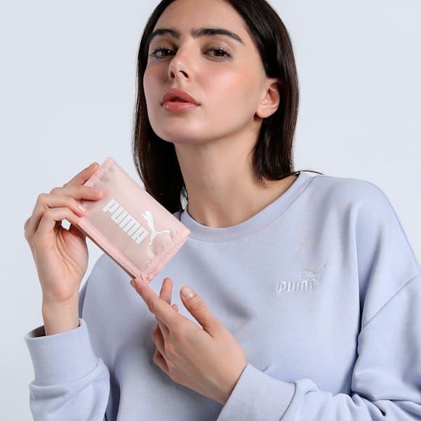 Phase Woven Wallet, Rose Quartz, extralarge-IND