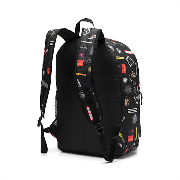 Academy Backpack, Puma Black-Logo AOP, extralarge-IND