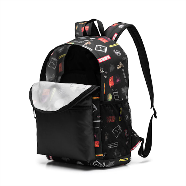 Academy Backpack, Puma Black-Logo AOP, extralarge-IND