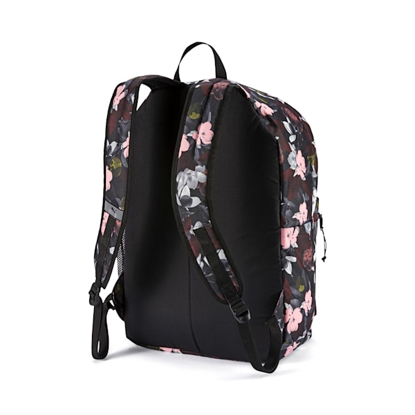 PUMA Academy Backpack, Puma Black-Floral AOP, extralarge