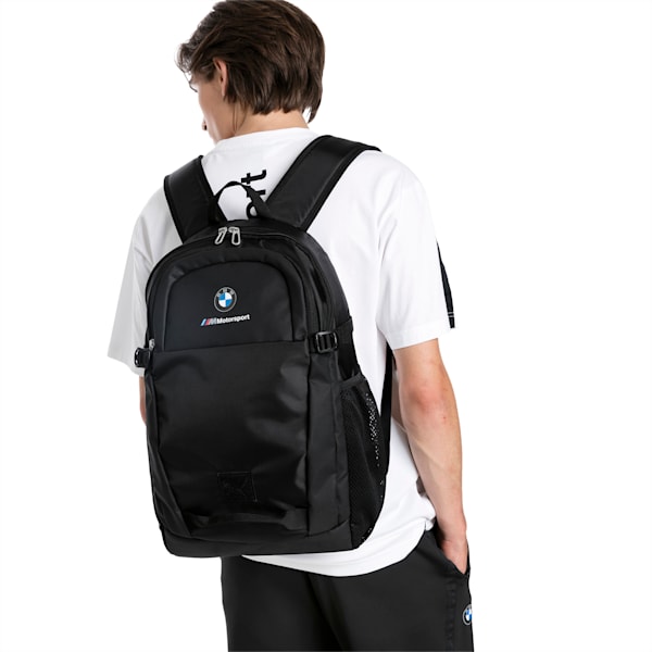 BMW M Motorsport Backpack, Puma Black, extralarge