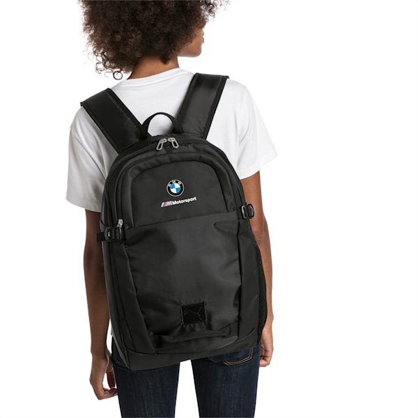 BMW M Motorsport Backpack, Puma Black, extralarge