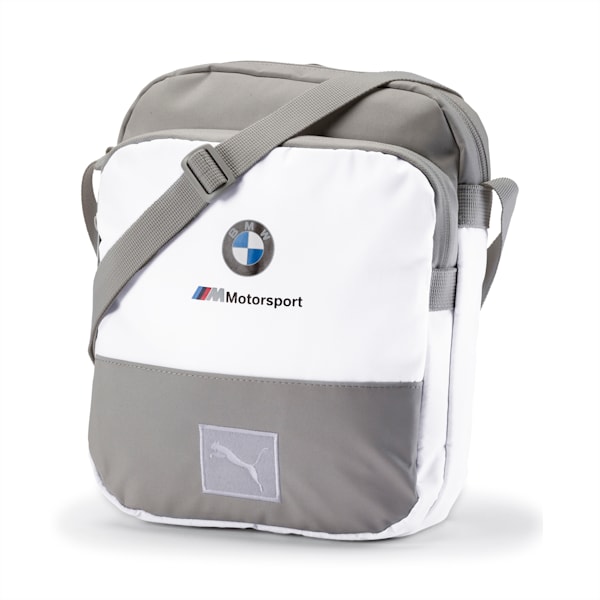 BMW M Motorsport Large Portable Bag, Puma White, extralarge
