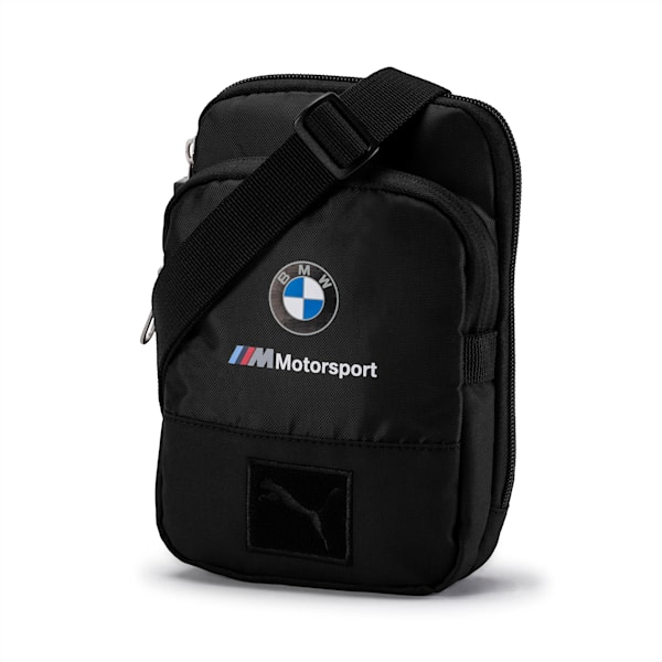 BMW M Motorsport Small Portable Bag, Puma Black, extralarge