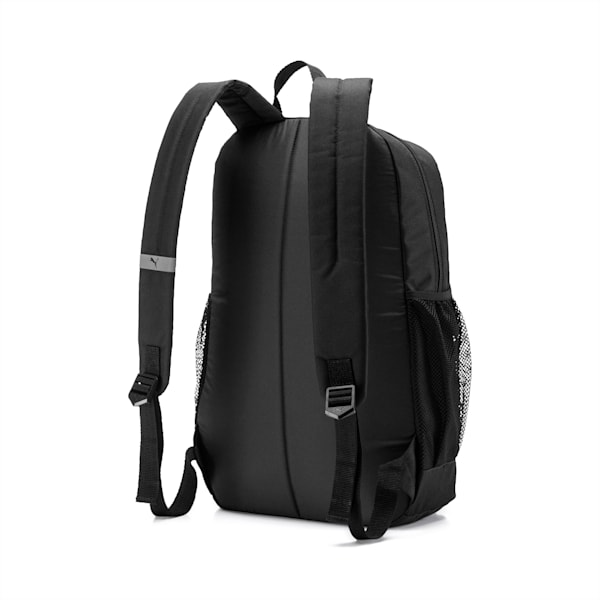 PUMA Plus II Unisex Backpack, Puma Black, extralarge-IND