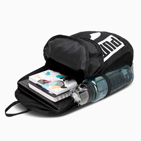 Plus II Backpack, PUMA Black-PUMA White, extralarge-IND