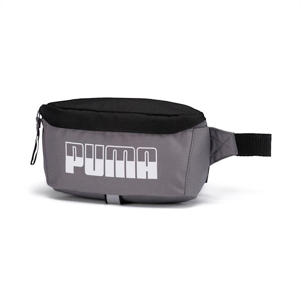 PUMA Plus Waist Bag II, CASTLEROCK-Puma Black, extralarge