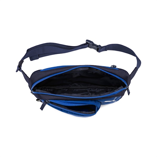 PUMA X Multi Waist Bag, Peacoat-Galaxy Blue, extralarge