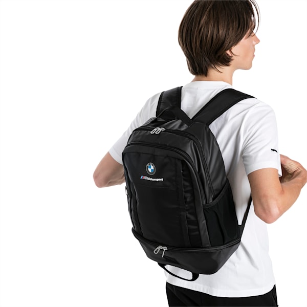 BMW M Motorsport RCT Backpack, Puma Black, extralarge