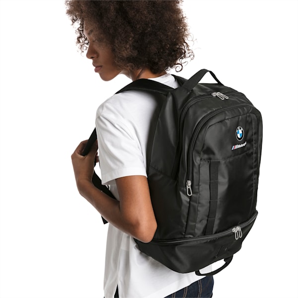 BMW M Motorsport RCT Backpack, Puma Black, extralarge