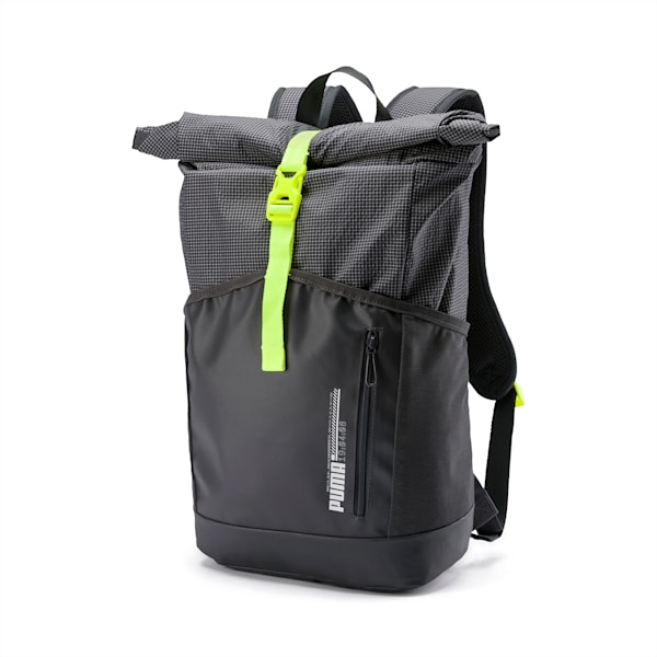 Energy Rolltop Backpack, Asphalt-ripstop, extralarge-IND