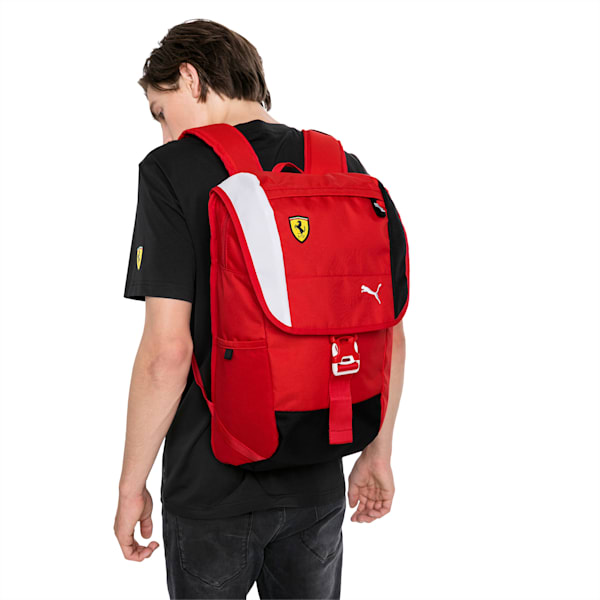 Scuderia Ferrari Fanwear Backpack, Rosso Corsa, extralarge