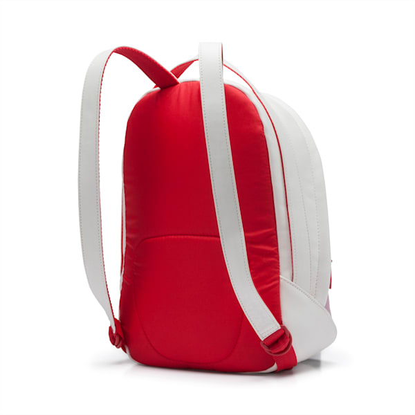 Prime Time Archive Backpack, Puma White-Hibiscus-Pale Pink, extralarge