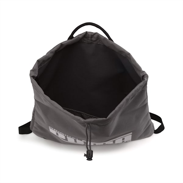 PUMA Sole Smart Unisex Backpack, Charcoal Gray-Puma White, extralarge-JPN