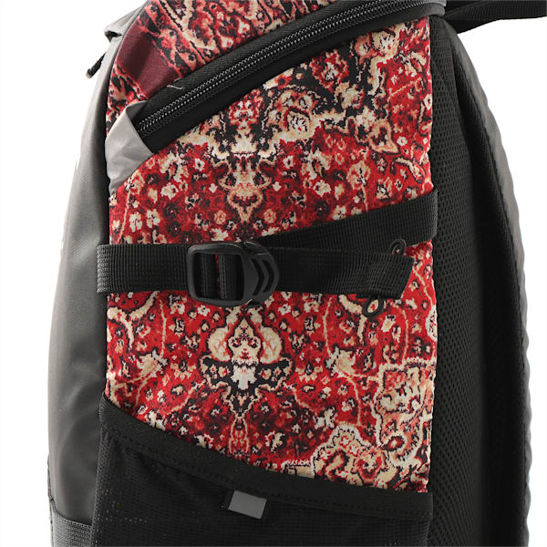 PUMA x LES BENJAMINS Backpack, Puma Black-AOP, extralarge