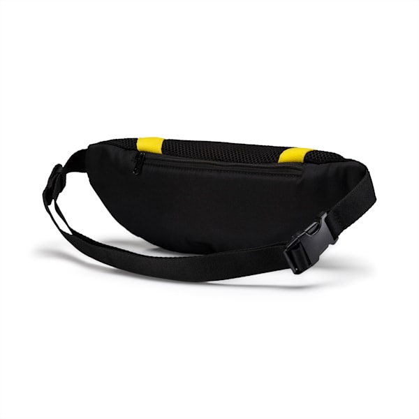 Prime Street Waist Bag, Puma Black-Blazing Yellow, extralarge