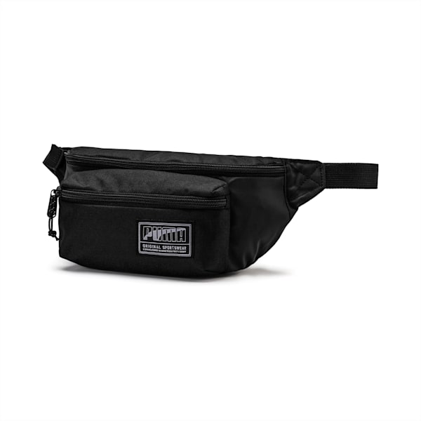 PUMA Academy Waist Bag, Puma Black, extralarge