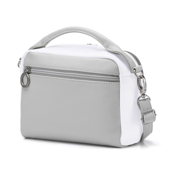 Ferrari Lifestyle Mini Women's Handbag, Puma White-Gray Violet, extralarge-IND