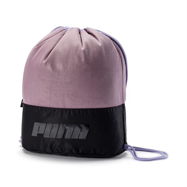 AT gymsack, Elderberry-Puma black, extralarge