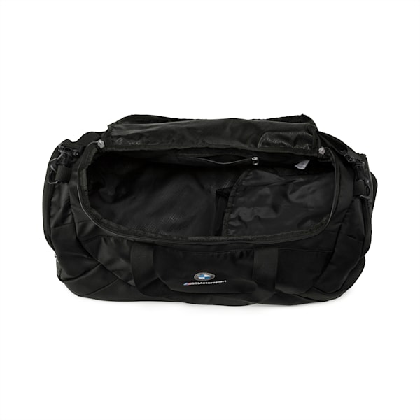 BMW M Motorsport Duffel Bag, Puma Black, extralarge