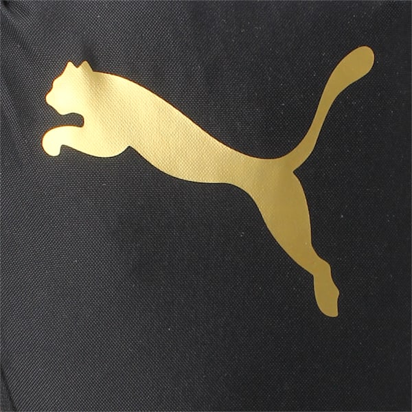 PUMA Cat Backpack IND, Puma Black-Gold, extralarge-IND