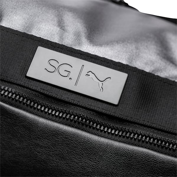 SG x PUMA Style Barrel Bag, Puma Black, extralarge