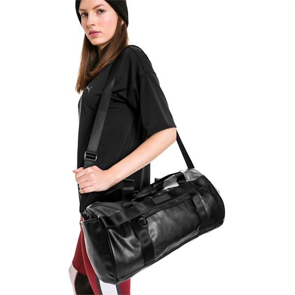 SG x PUMA Style Barrel Bag, Puma Black, extralarge