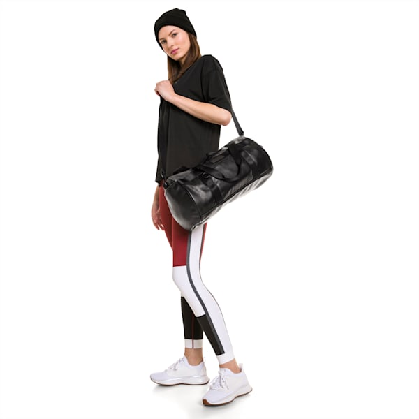 SG x PUMA Style Barrel Bag, Puma Black, extralarge