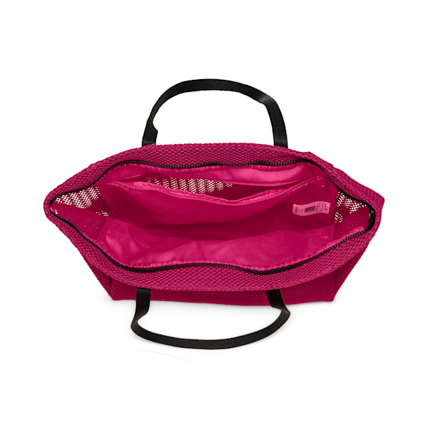 Prime Time Festival Large Shopper, Fuchsia Purple-Puma Black, extralarge