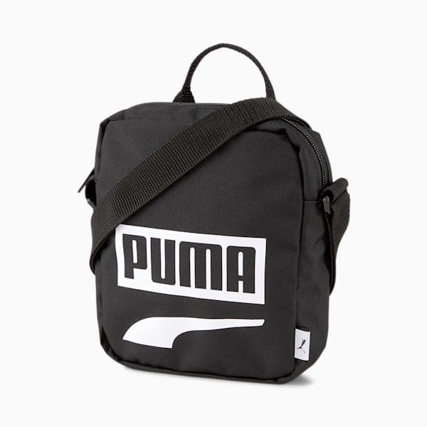 Plus Portable II Shoulder Bag, Puma Black, extralarge-IND