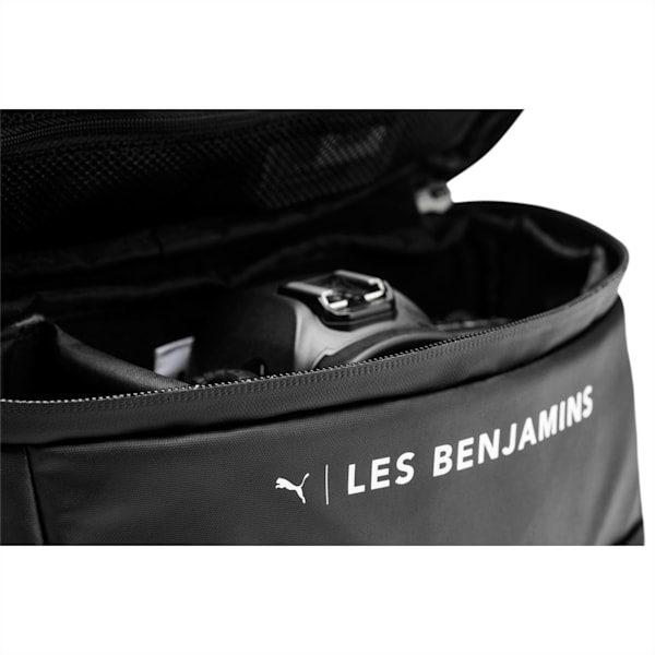 PUMA x LES BENJAMINS Bum Bag, Puma Black-AOP, extralarge
