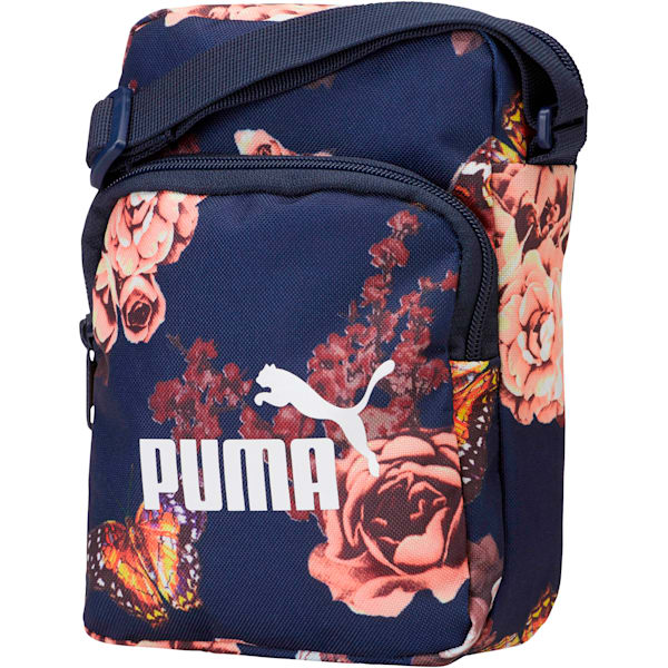 PUMA Classic Cat Portable, Peacoat-Flower AOP, extralarge