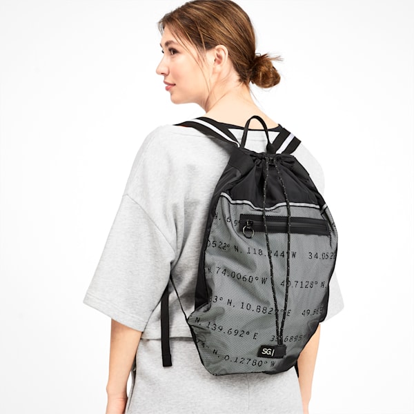 SG x PUMA Sport Smart Bag, Puma Black, extralarge