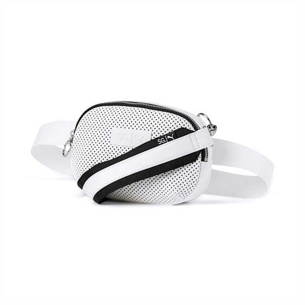 SG x PUMA Style Crossbody Bag, Puma White, extralarge