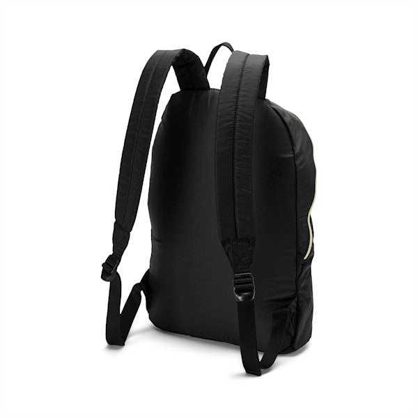 Core Seasonal Backpack, Puma Black-Gold, extralarge