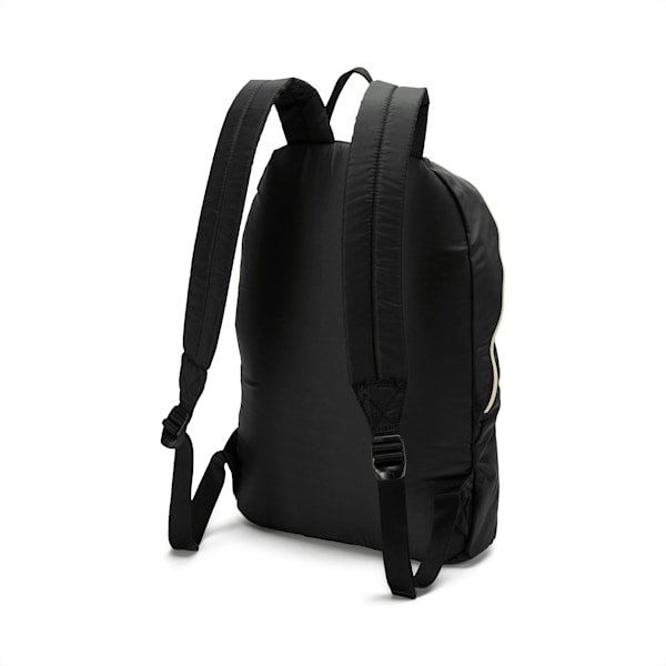 Active Core Large Logo Backpack in BLACK / BLACK