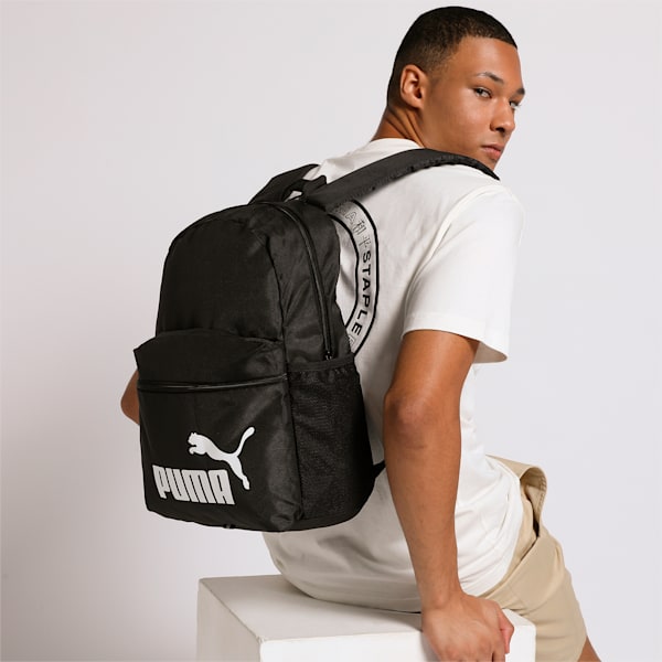 Phase II Unisex Backpack, Puma Black, extralarge-IND