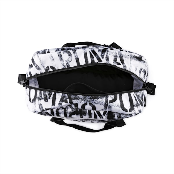 AT ESS Grip Bag, Puma White-Puma Black-AOP, extralarge