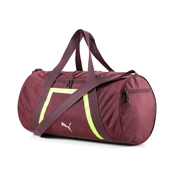 AT Shift Duffel Bag, Vineyard Wine-Yellow Alert, extralarge