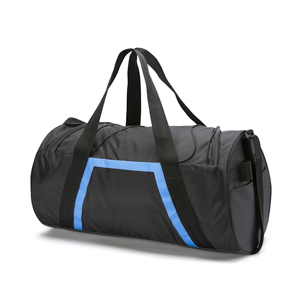 AT Shift Duffel Bag, Puma Black-Blue Glimmer, extralarge
