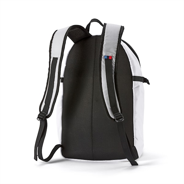 BMW M Motorsport Backpack, Puma White, extralarge