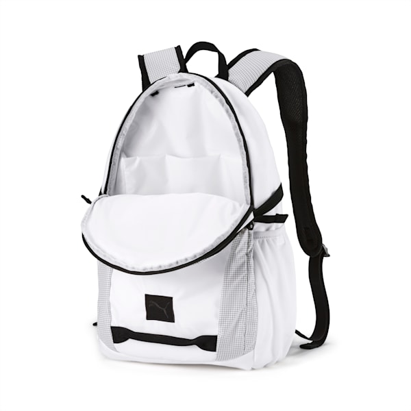 BMW M Motorsport Backpack, Puma White, extralarge