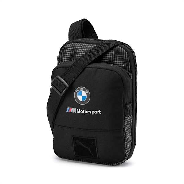 BMW M Motorsport Small Portable Bag, Puma Black, extralarge